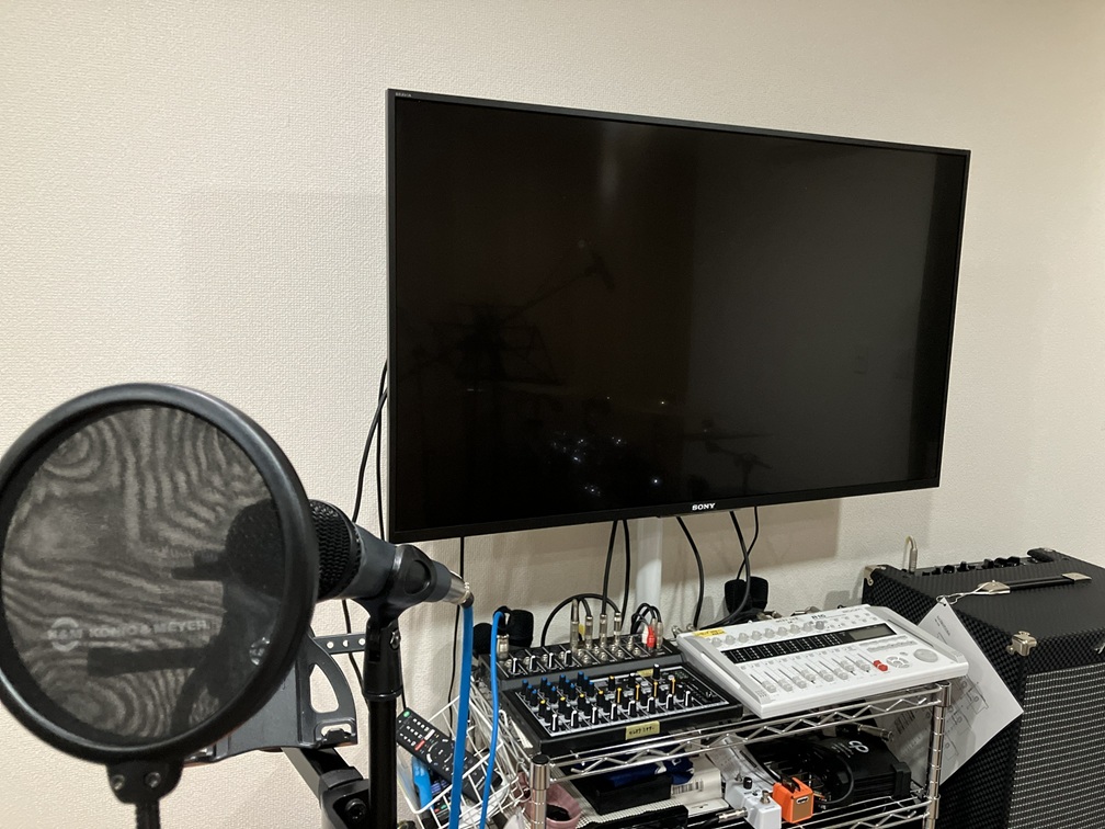 YouTubeで熱唱・練習